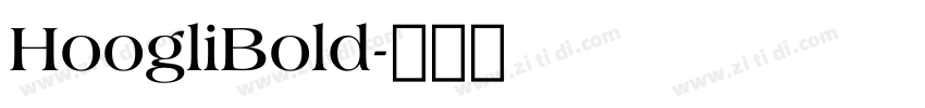 HoogliBold字体转换