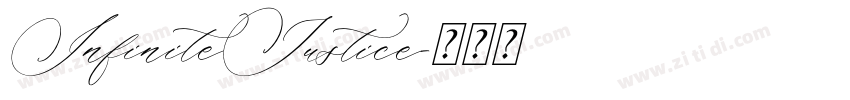 InfiniteJustice字体转换