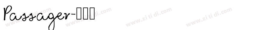 Passager字体转换