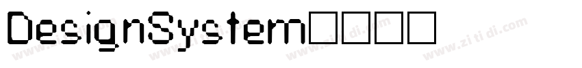 DesignSystem字体转换