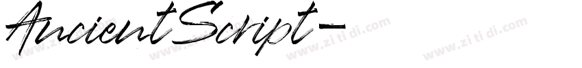 AncientScript字体转换