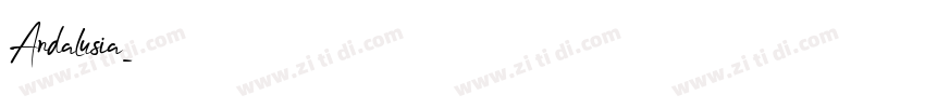 Andalusia字体转换