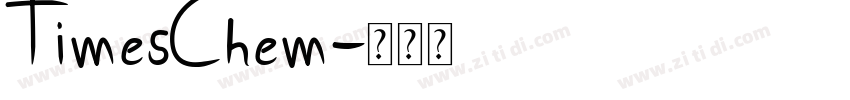 TimesChem字体转换