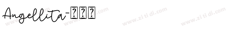 Angellita字体转换