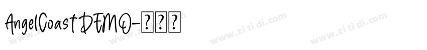 AngelCoastDEMO字体转换