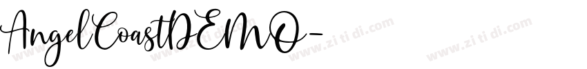 AngelCoastDEMO字体转换