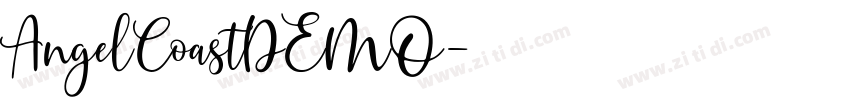 AngelCoastDEMO字体转换