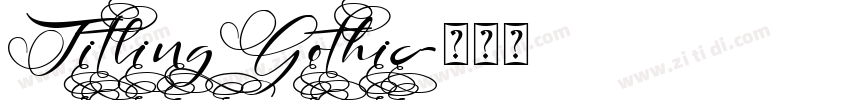 TitlingGothic字体转换