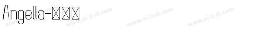 Angella字体转换