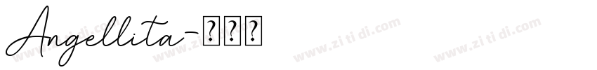 Angellita字体转换