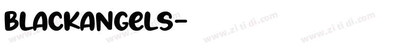 BlackAngels字体转换