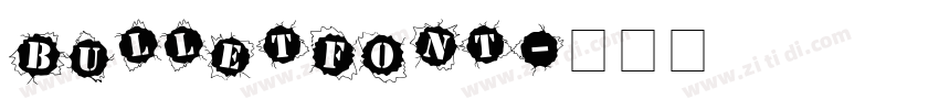 BulletFont字体转换