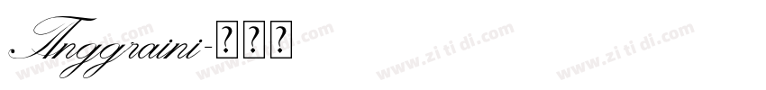 Anggraini字体转换