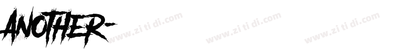 Another字体转换
