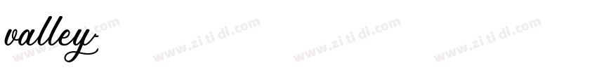 valley字体转换