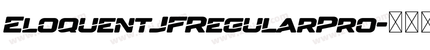 EloquentJFRegularPro字体转换