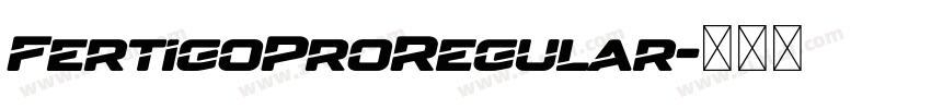 FertigoProRegular字体转换 FertigoProRegular字体转换