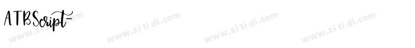 ATBScript字体转换