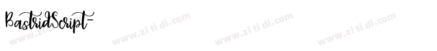 BastridScript字体转换