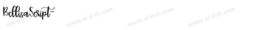 BellisaScript字体转换