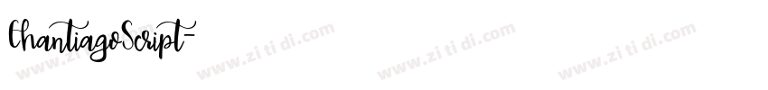 ChantiagoScript字体转换