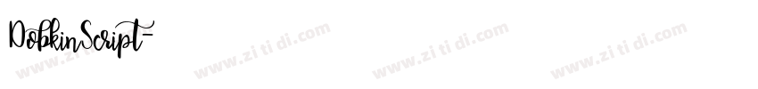 DobkinScript字体转换