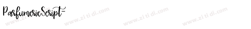 ParfumerieScript字体转换