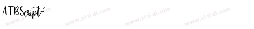 ATBScript字体转换