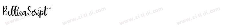 BellisaScript字体转换