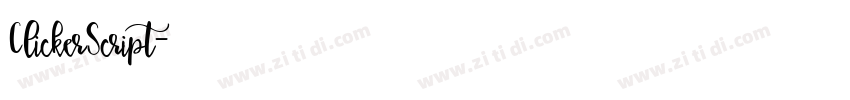 ClickerScript字体转换