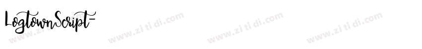 LogtownScript字体转换 LogtownScript字体转换