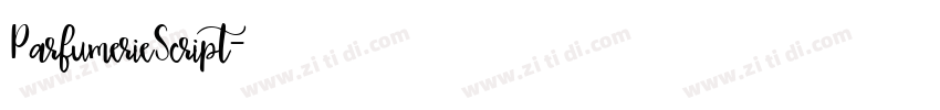 ParfumerieScript字体转换
