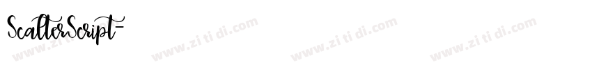 ScalterScript字体转换