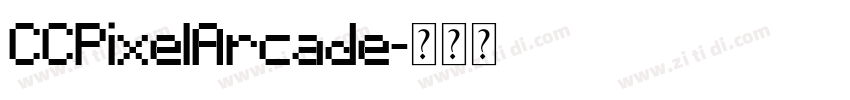 CCPixelArcade字体转换