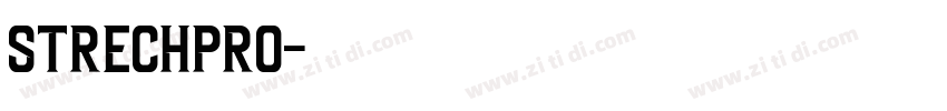 StrechPro字体转换