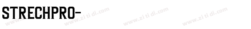 StrechPro字体转换