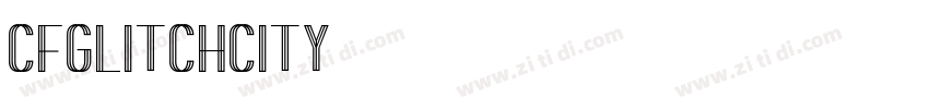 CFGlitchCity字体转换