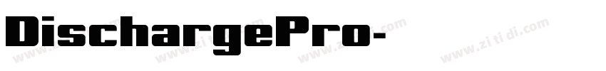 DischargePro字体转换