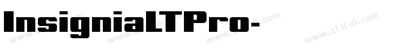 InsigniaLTPro字体转换