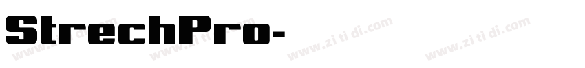 StrechPro字体转换