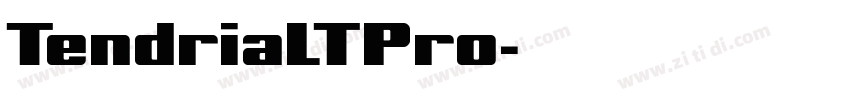 TendriaLTPro字体转换