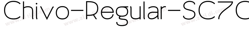 Chivo-Regular-SC700字体转换