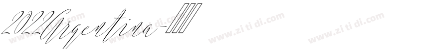 2022Argentina字体转换
