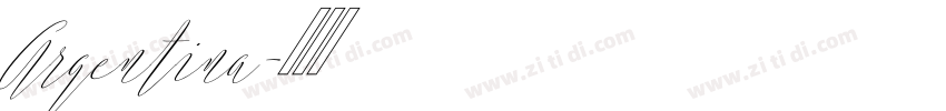 Argentina字体转换