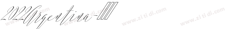 2022Argentina字体转换