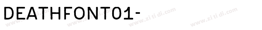 DEATHFONT01字体转换