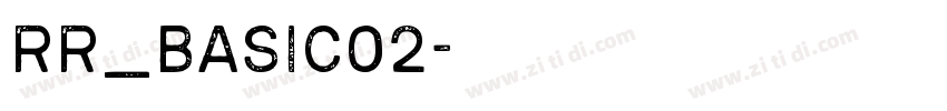 rr_basic02字体转换