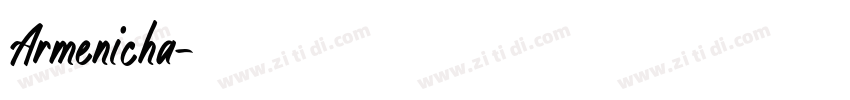 Armenicha字体转换