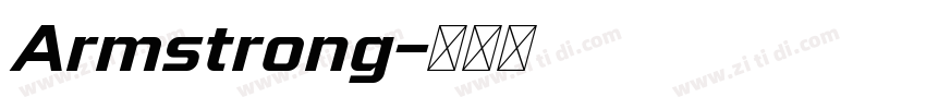 Armstrong字体转换