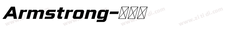 Armstrong字体转换